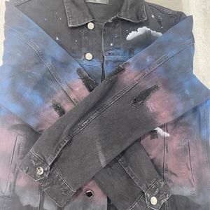 Amiri stars jean jacket